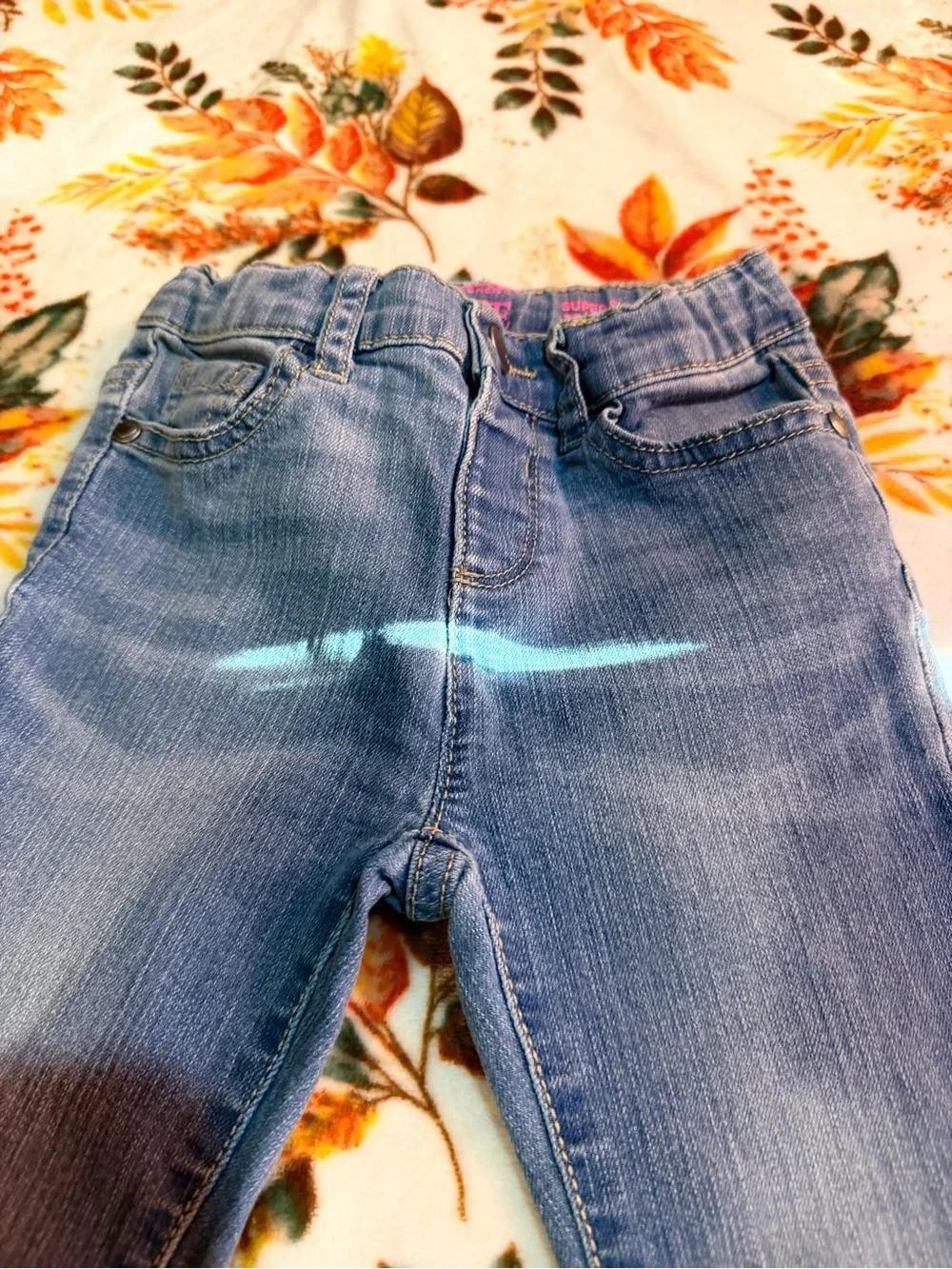 The Children's Place girls Skinny Jeans in Light Blue Wash